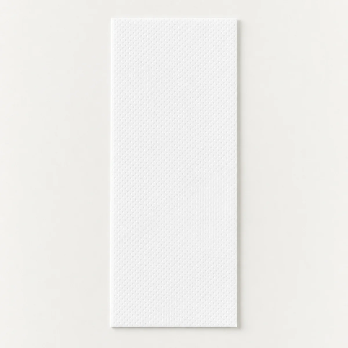 Close view of the nonwoven sheet texture